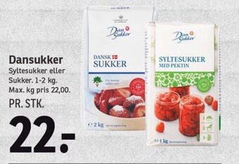 SPAR Dansukker tilbud