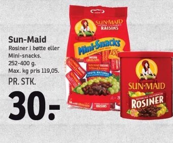 SPAR Sun-Maid tilbud