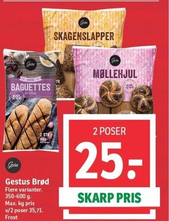 SPAR Gestus Brød tilbud