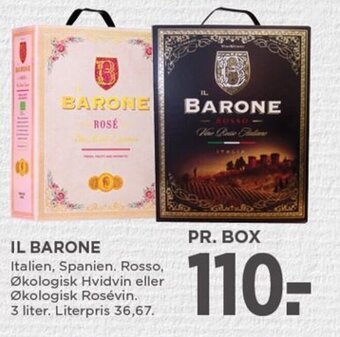 MENY IL BARONE tilbud