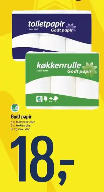 Føtex Godt papir tilbud