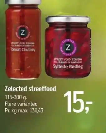 Føtex Zelected streetfood tilbud