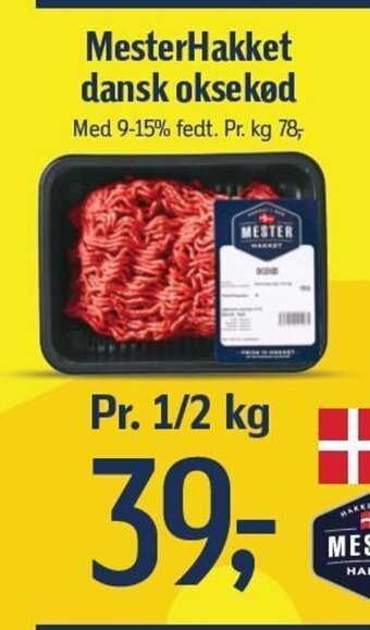 Føtex MesterHakket dansk oksekød tilbud