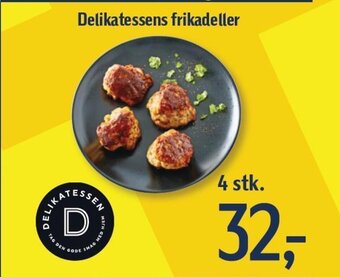 Føtex Delikatessens frikadeller tilbud