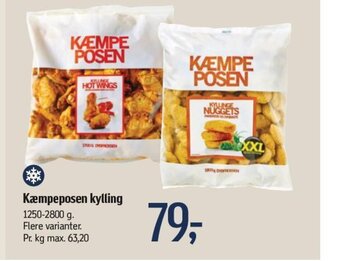 Føtex Kæmpeposen kylling tilbud