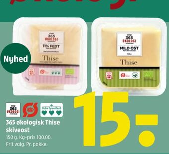 Coop 365 Thise skiveost mild ost tilbud