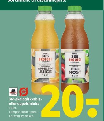 Coop 365 Coop 365 appelsinjuice tilbud