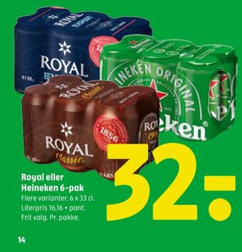 Coop 365 Heineken øl tilbud