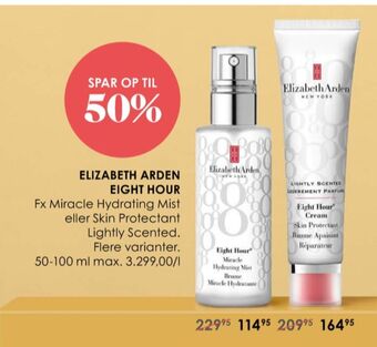 Matas Elizabeth arden creme tilbud