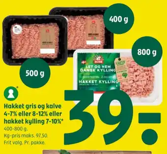 Coop 365 Coop hakket kalv og grisekød tilbud