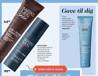 Matas Matas men skægpleje tilbud
