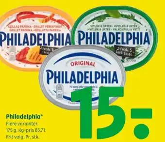 Coop 365 Philadelphia flødeost løg & urter tilbud