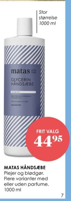 Matas flydende sæbe