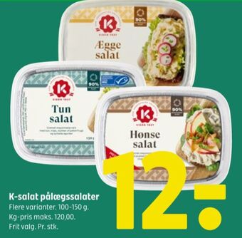 Coop 365 K-salat hønsesalat tilbud