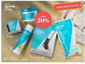 Matas Matas sports care muskelsalve tilbud