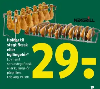 Nexgrill flæsk-holder