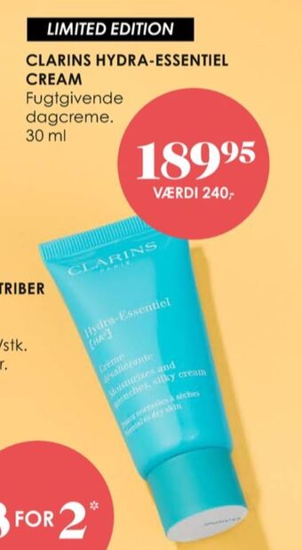 Matas Clarins creme tilbud