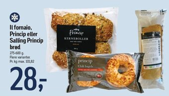 Føtex Il fornaio, Princip eller Salling Princip brød tilbud