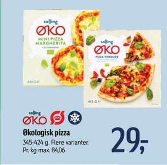Føtex Økologisk pizza tilbud