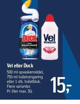 Føtex Vel eller Duck tilbud