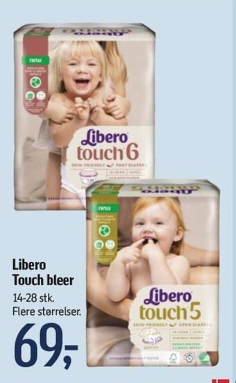 Føtex Libero Touch bleer tilbud