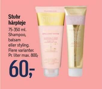 Føtex Stuhr hårpleje tilbud
