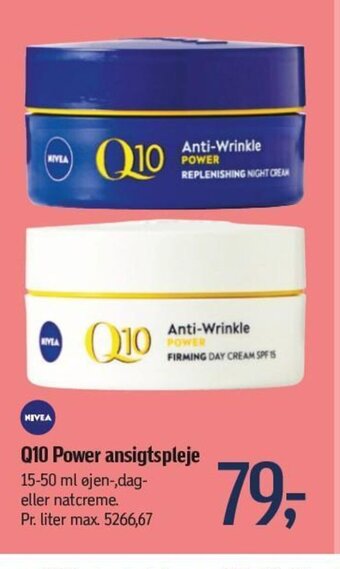 Føtex Q10 Power ansigtspleje. tilbud
