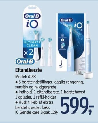 Føtex Oral-B Eltandbørste Model: i03S tilbud