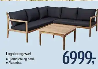 Føtex Lugo loungesæt tilbud