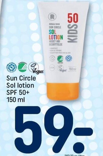 Sun Circle Sol lotion SPF 50+ 150 ml