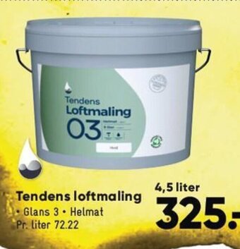 Bilka Tendens Loftmaling tilbud