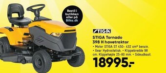Bilka STIGA Tornado 398 H havetraktor tilbud