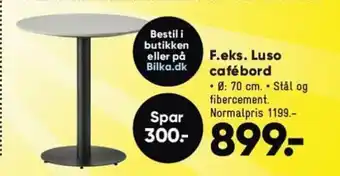 Bilka F.eks. Luso cafébord tilbud