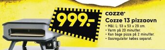 Bilka Cozze 13 pizzaovn tilbud