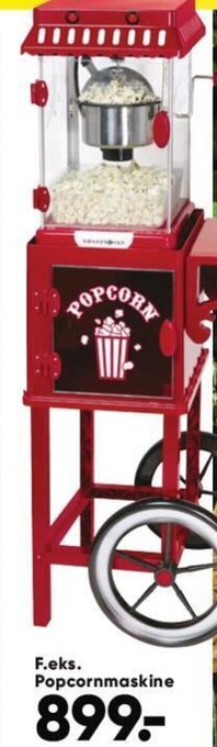 Bilka Popcornmaskine tilbud