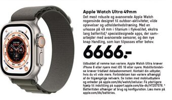 Bilka Apple Watch Ultra 49mm tilbud
