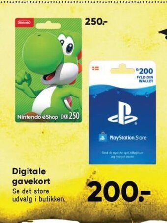 Bilka Digitale gavekort tilbud
