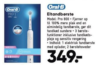 Bilka Oral-B Eltandbørste tilbud