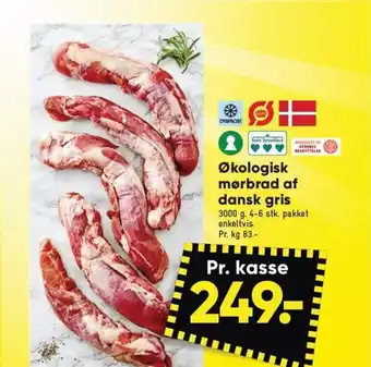 Bilka Økologisk mørbrad af dansk gris tilbud