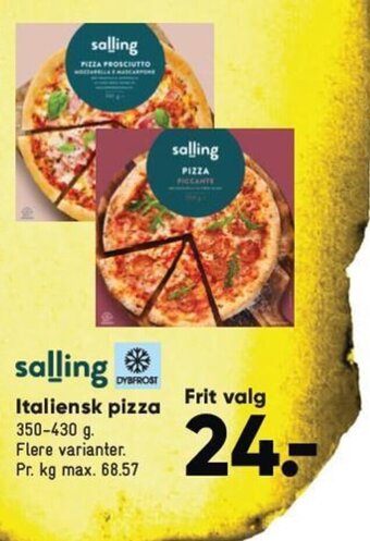 Bilka Italiensk pizza tilbud