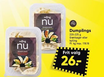 Bilka Dumplings tilbud