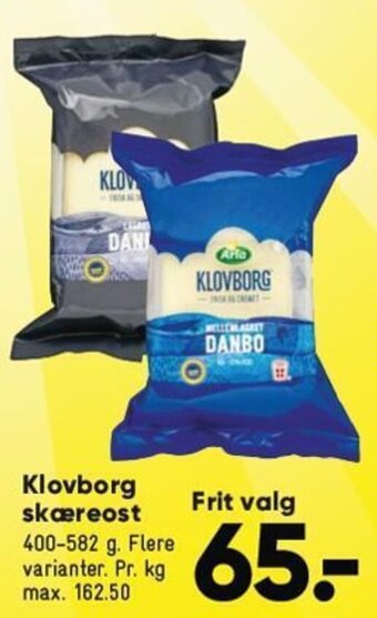 Klovborg skæreost