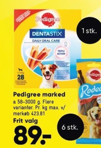 Bilka Pedigree marked tilbud