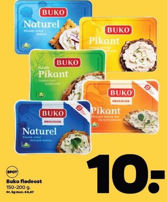 Netto Buko flødeost tilbud