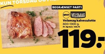 Netto Velsmag kalveculotte tilbud