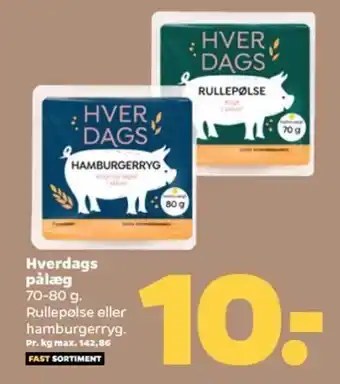 Netto Hverdags pålæg tilbud