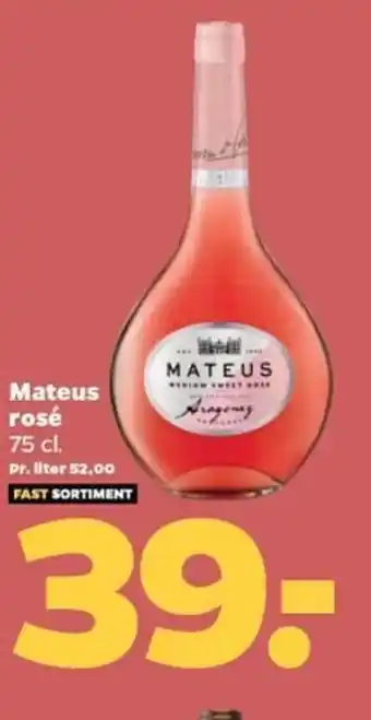 Netto Mateus rosé tilbud