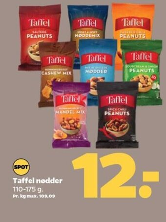 Taffel nødder
