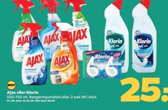 Netto Ajax eller Klorin tilbud
