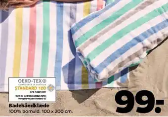 Netto Badehåndklæde tilbud